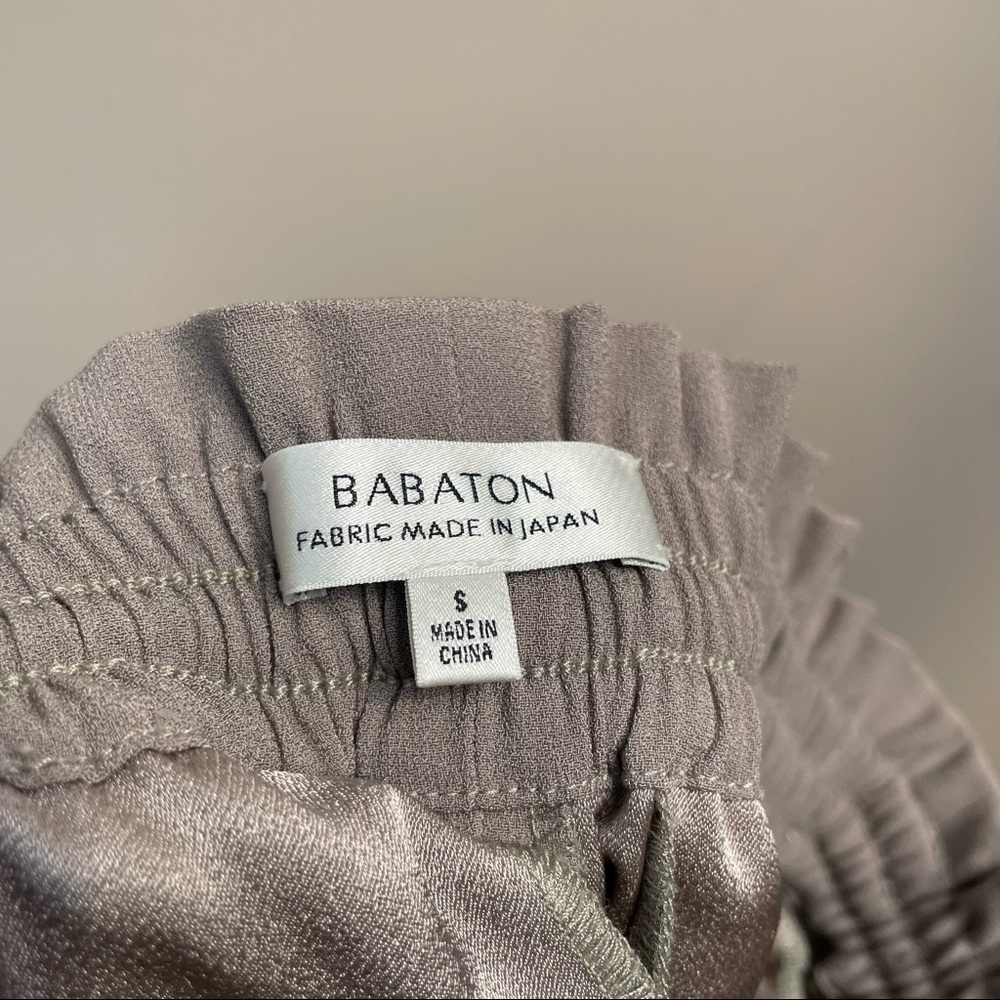 aritzia babaton pant jogger trouser small Taupe Gray - Picture 6 of 9